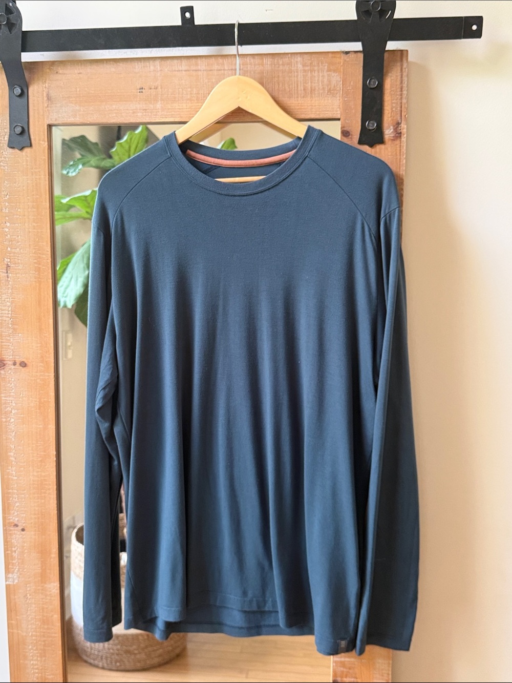 Free Fly Apparel Bamboo Long Sleeve Tee Shirt Size L